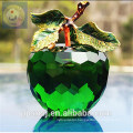 Colorful Crystal Apple With Personalized Logo For Wedding decoration And Gift